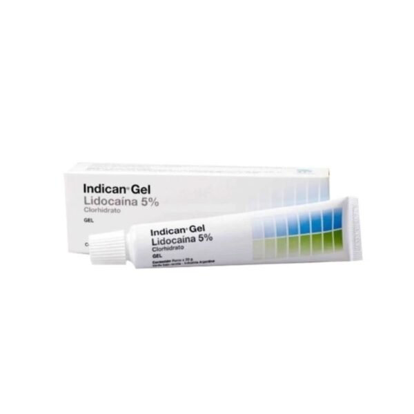 Indican Anestesia en Gel 5% Pomo 20 grs.