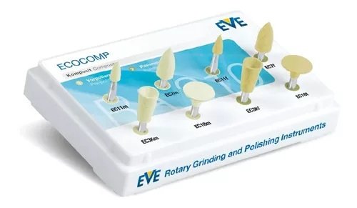 Kit de 8 pulidores para Composite Ecocomp EVE